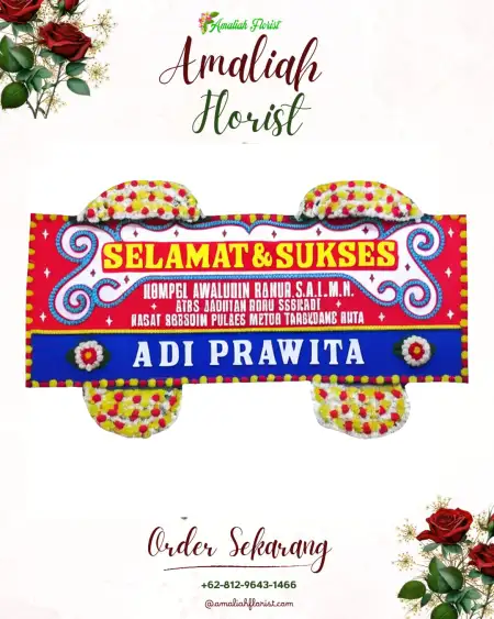 Papan Bunga Ucapan Selamat Sugihmas